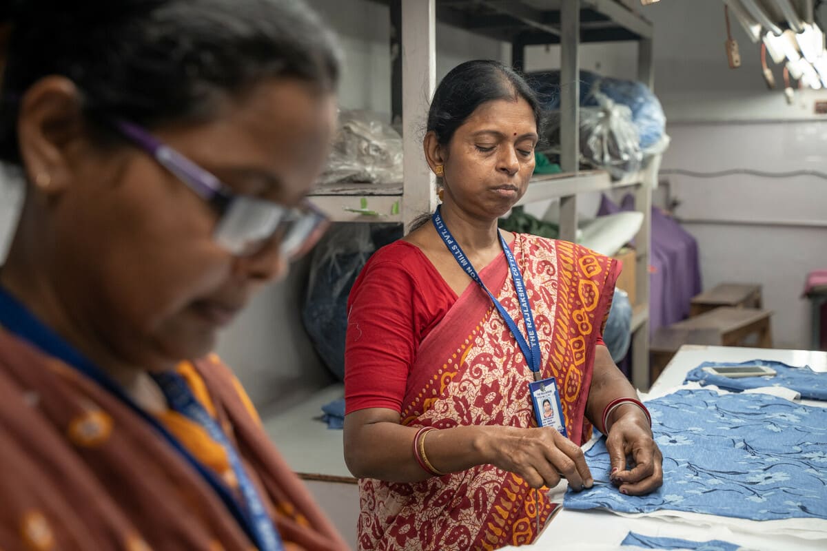 Trabajadoras en Rajlakhsmi